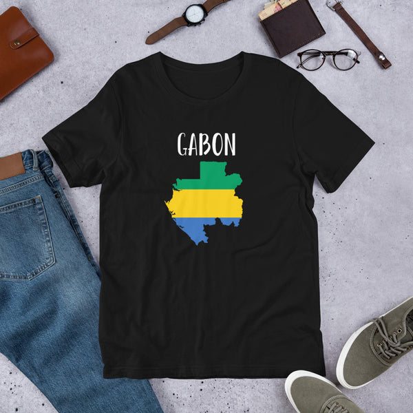 Short-Sleeve Unisex T-Shirt-GABON