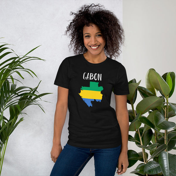 Short-Sleeve Unisex T-Shirt-GABON