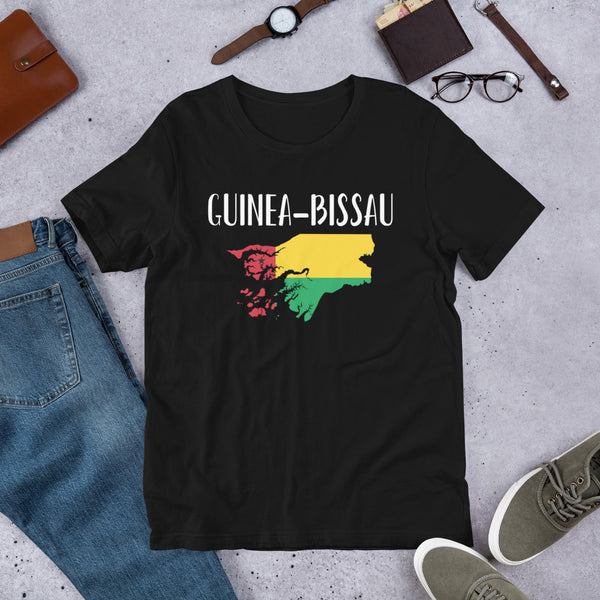 Short-Sleeve Unisex T-Shirt-GUINEA-BISSAU