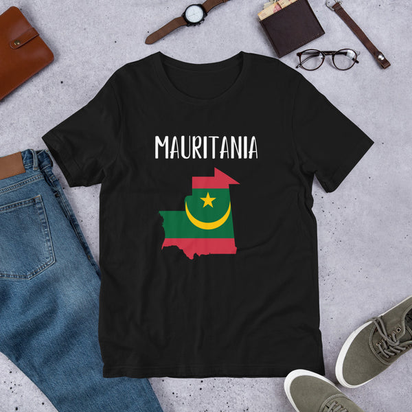 Short-Sleeve Unisex T-Shirt-MAURITANIA