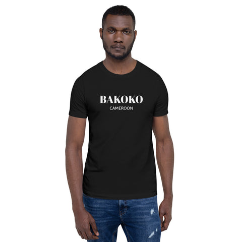 Short-Sleeve Unisex T-Shirt-BAKOKO-CAMEROON